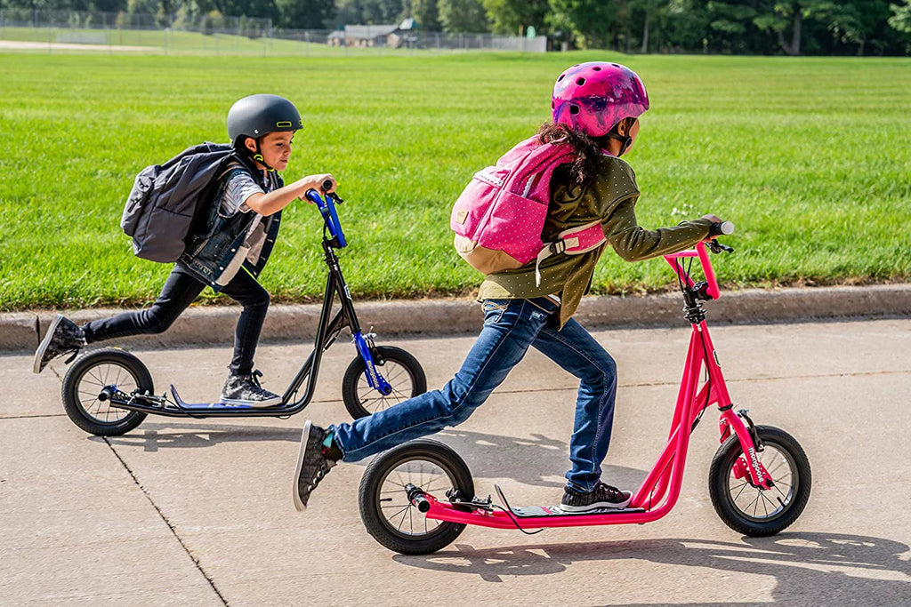 Youth Scooter with Front and Rear Brakes, 12-Inch Wheels X601