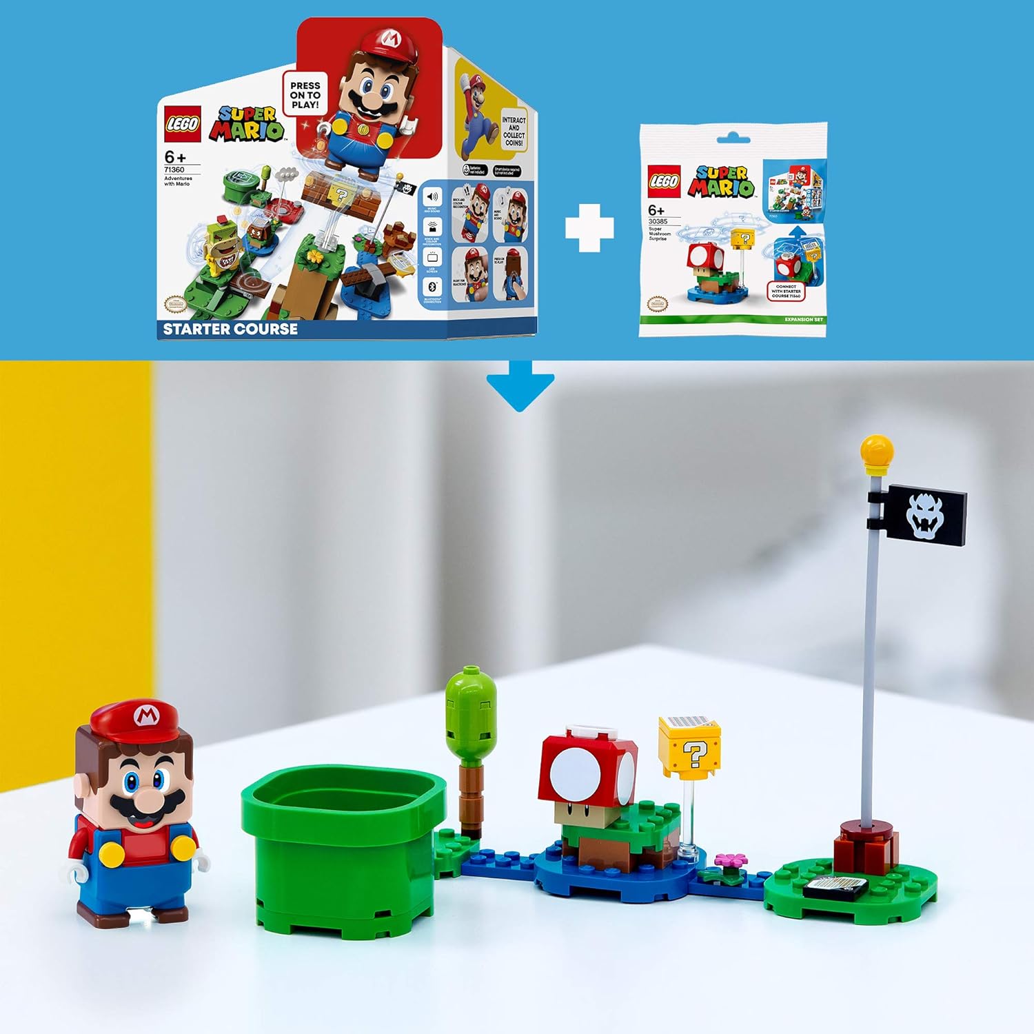 Super Mario Block Super Mushroom Expansion Pack K524459