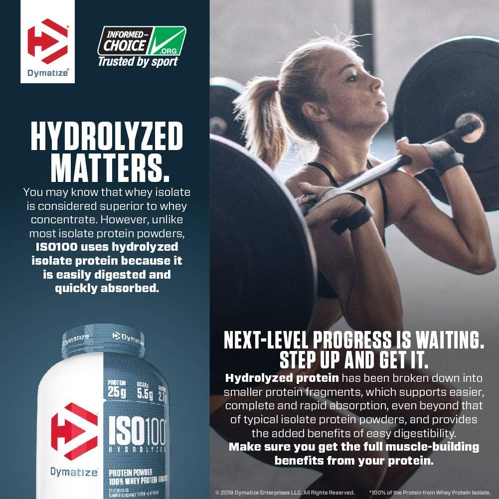 Hydrolyzed Whey Protein Isolate Strawberry, 5 lbs B693837