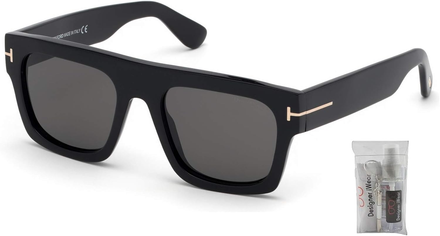 Geometric Sunglasses for Men with Eyewear Kit B21097