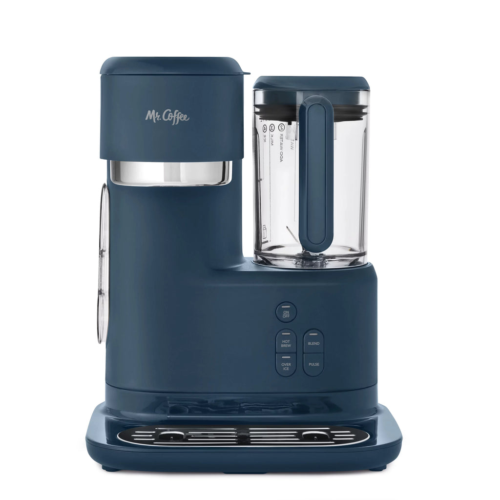 Single Serve Iced Coffee Maker and Blender with Reusable Tumblers C985706