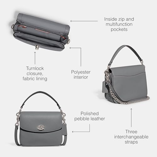 Polished Pebbled Leather Crossbody Bag D635178