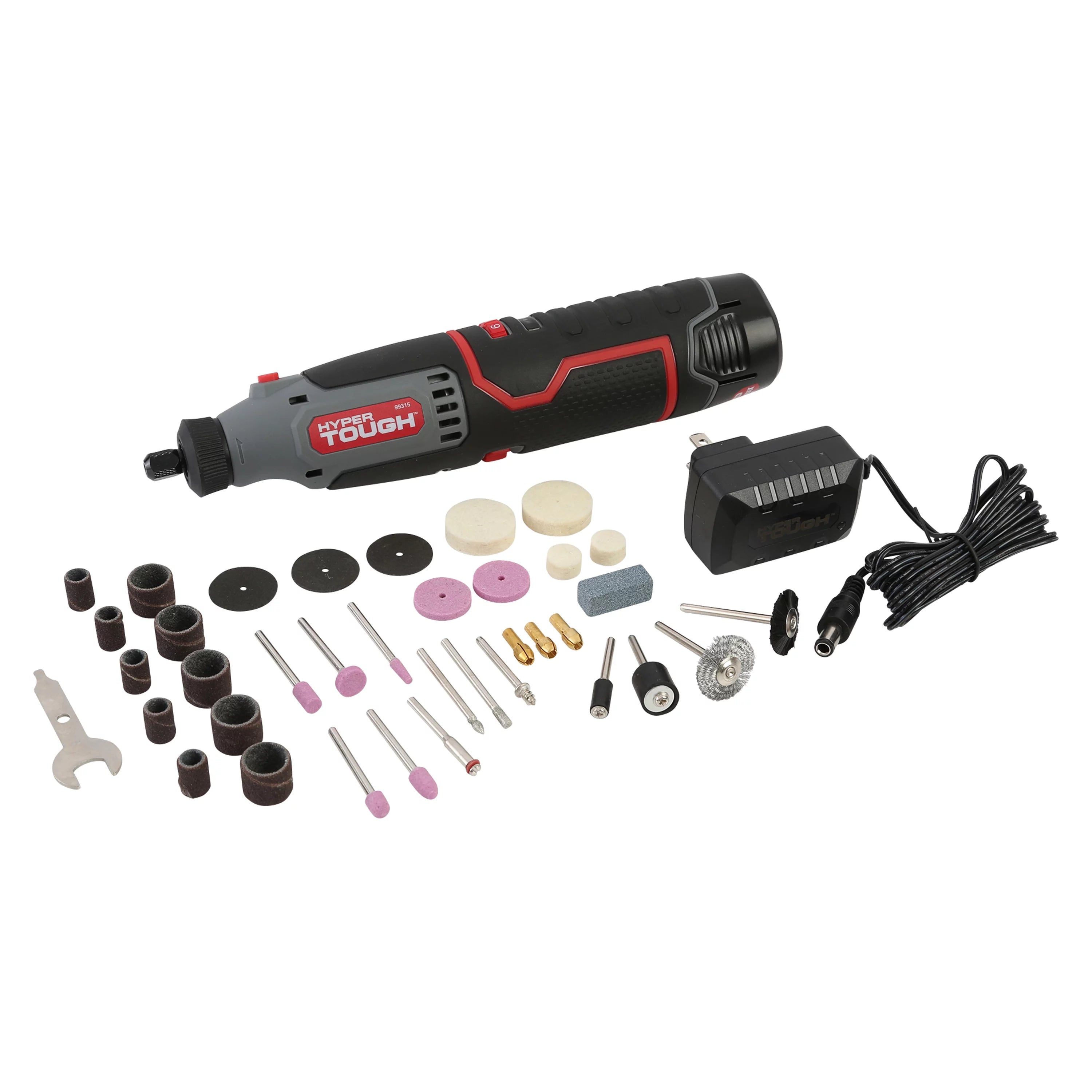 Rotary Tool with 40 Accessories, 1.5Ah Battery and Charger T992050