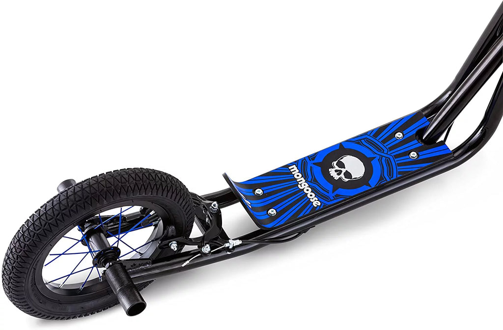 Youth Scooter with Front and Rear Brakes, 12-Inch Wheels X601