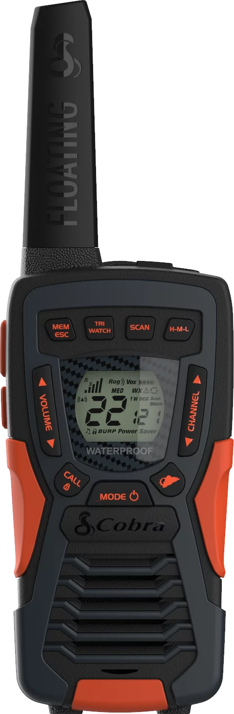 Emergency Two-Way Radios 3-Pack Waterproof Walkie Talkies 40 Mile Range 22 Channels X393661