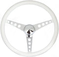 Grant 270 Classic Series 15 inch White Vinyl Steering Wheel