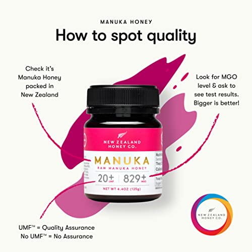 Raw Manuka Honey UMF 20+ MGO 829+ 8.8oz N573448