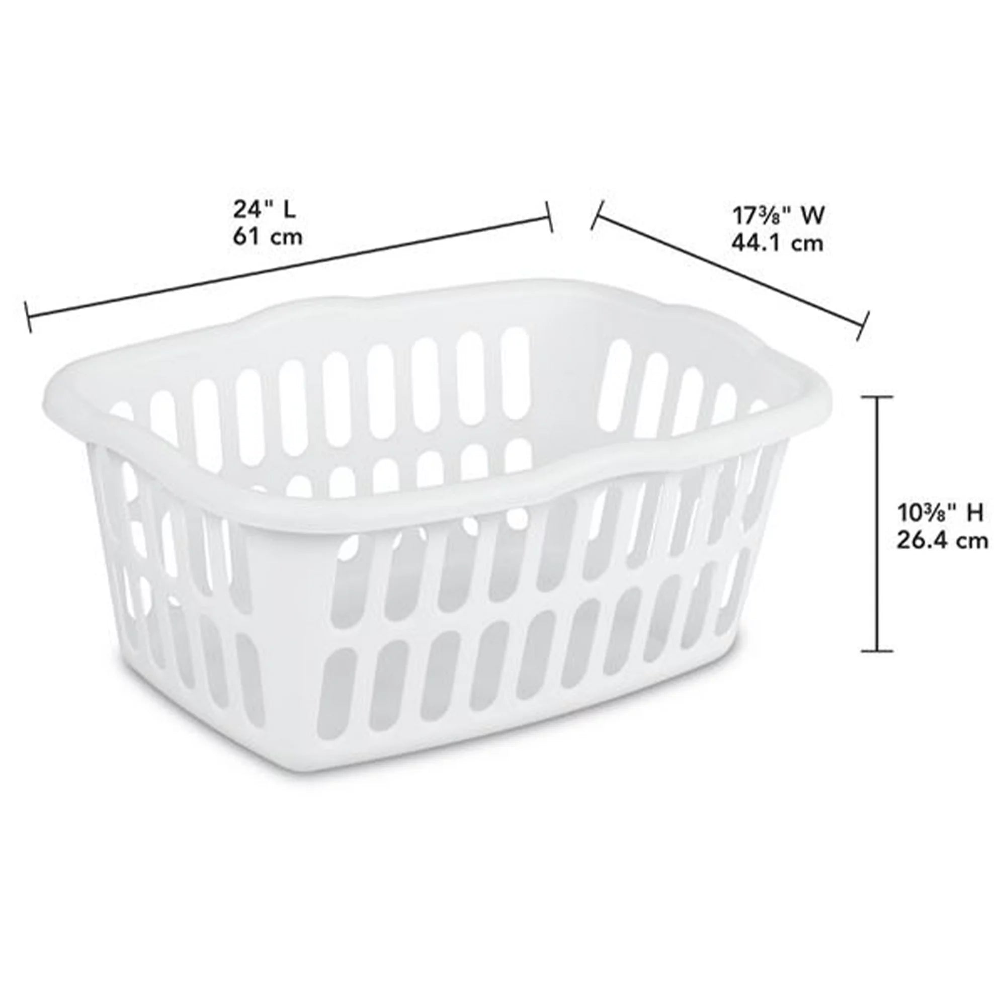 Laundry Basket Bins, 12 Pack I749745