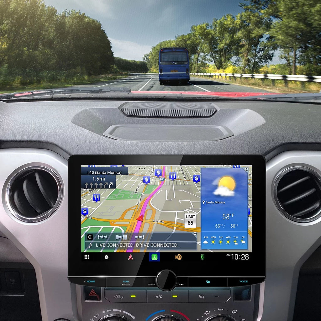 10.1" High Definition Navigation Car Stereo Receiver with Capacitive Touch Panel P2715