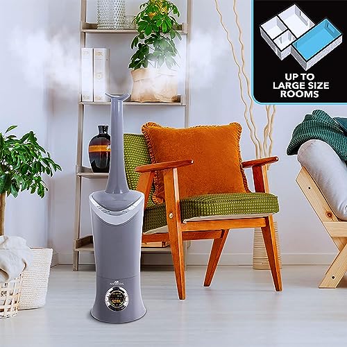 Ultrasonic Cool Mist Humidifier 1.7 Gallon with Five Mist Settings Z372