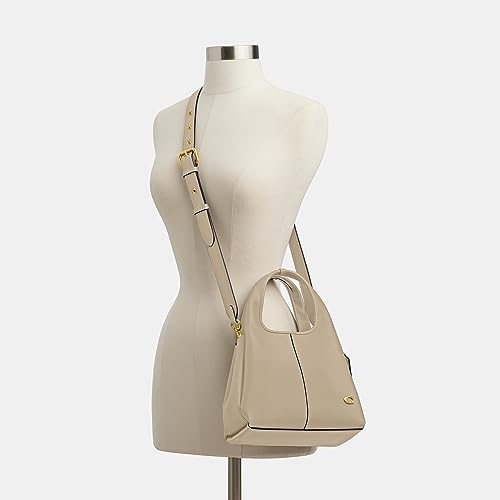 Polished Pebble Leather Shoulder Bag T86944