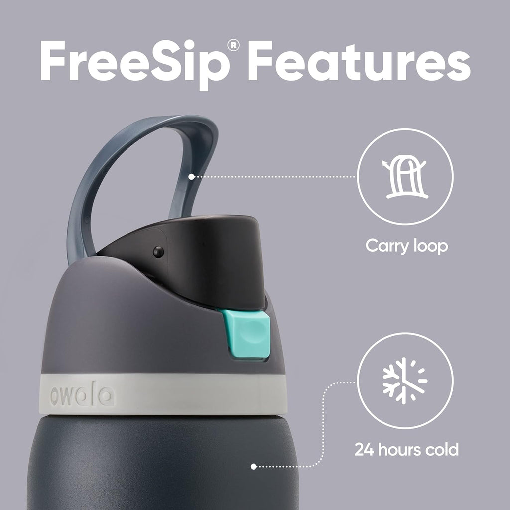 Insulated Stainless Steel Water Bottle with Silicone Boot J76910