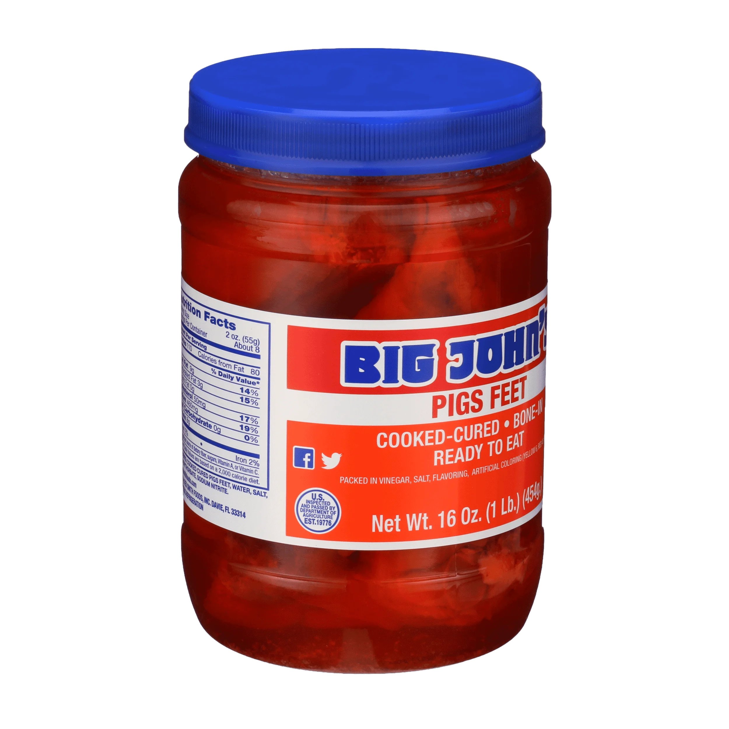 Pickled Pigs Feet 16 oz C55892