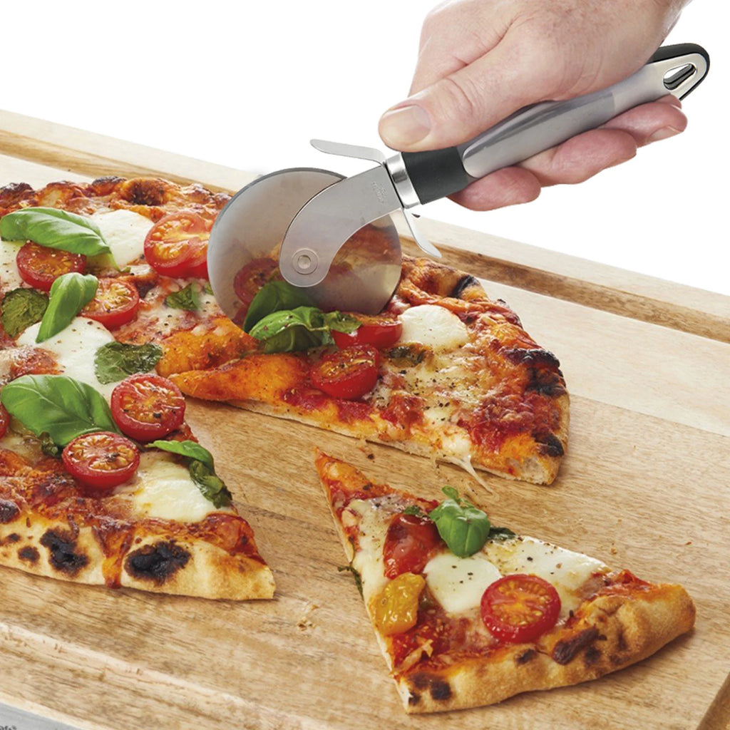 12" Wood Fired Pizza Oven, Outdoor Stainless Steel Pizza Maker with Chimney M986