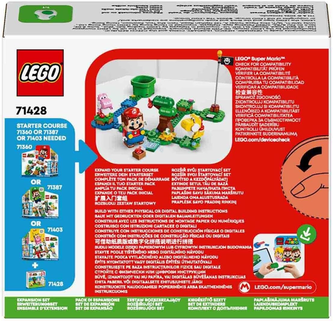 Yoshi's Wild Forest Expansion Set with 2 Stone Yoshi Figures S825528