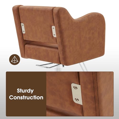 Hydraulic Salon Chair for Hair Stylist, Grey S9908