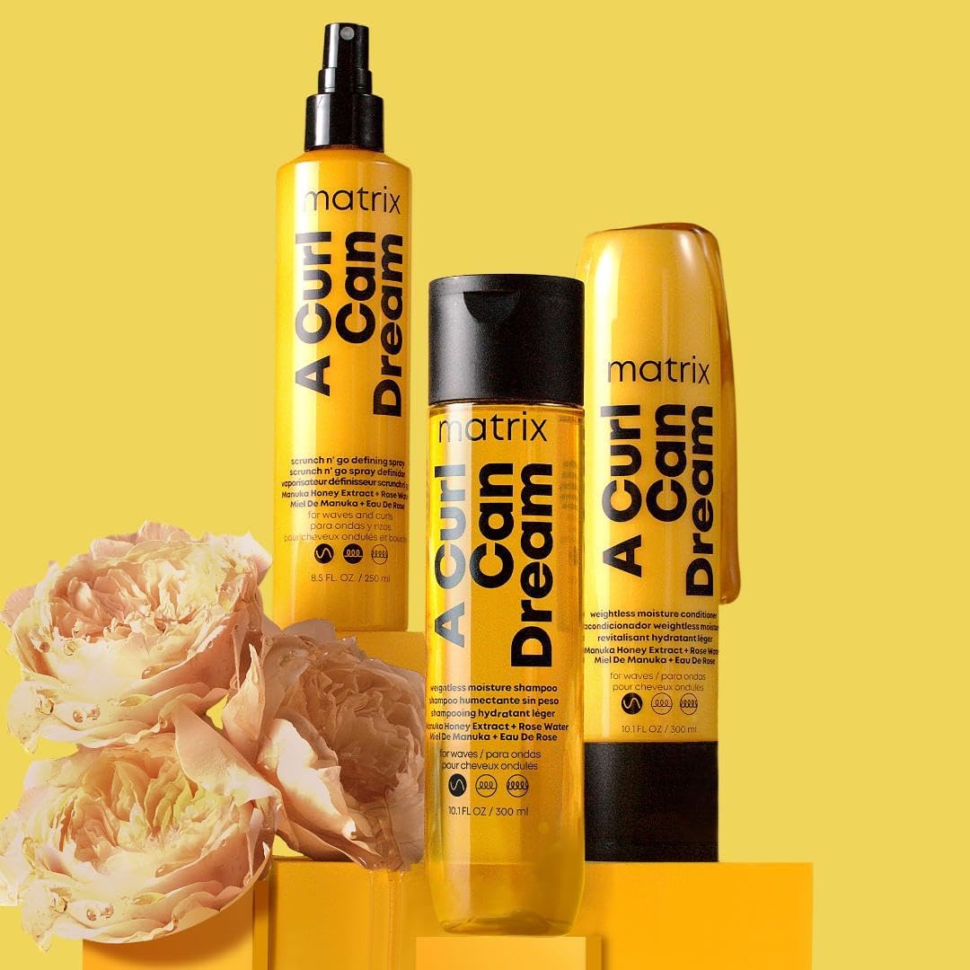 Weightless Moisture Shampoo, Conditioner and Spray Set for Wavy Hair N513542