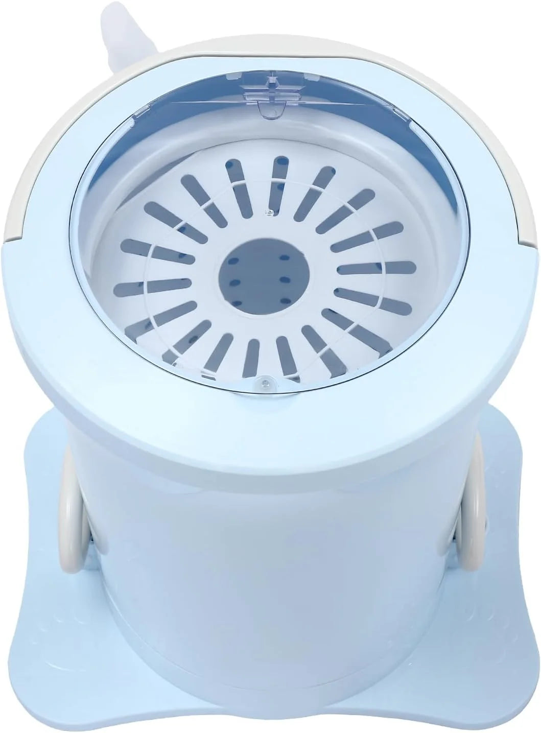 Manual Clothes Dryer, 12L Spin Dryer Foot Powered with Drain Hose, Compact for Apartments, Dorms, Travel P931057