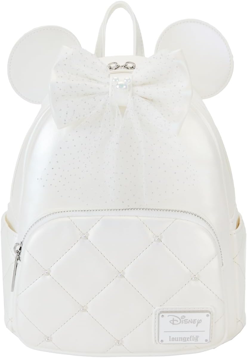 Disney Minnie Mouse Iridescent Wedding Mini Backpack Q576450