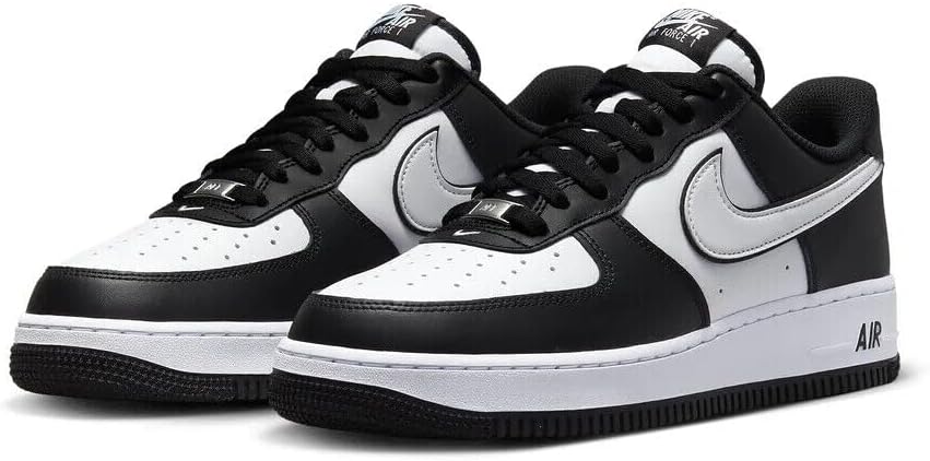 Men's Shoes Black and White P99379