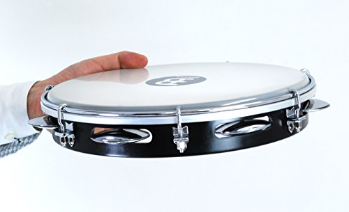 10-Inch ABS Plastic Pandeiro with Synthetic Head R44329