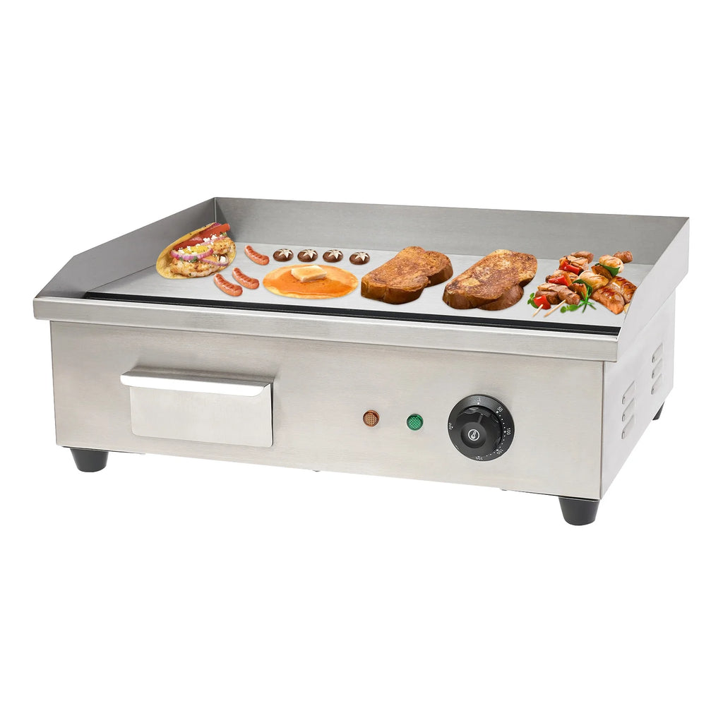 Electric Countertop Griddle Flat Top Grill 22 Inch F682