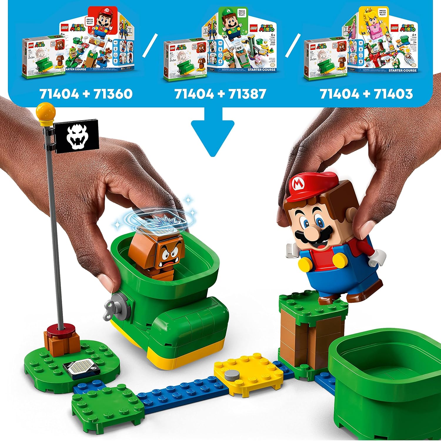 Super Mario Goomba's Shoe Expansion Set Building Kit B72876