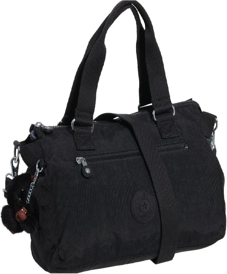 Kipling Pilar Large Shoulder Bag Black Tonal