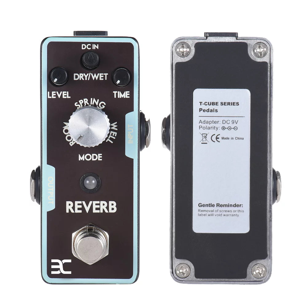 Reverb Guitar Effect Pedal True Bypass I8113