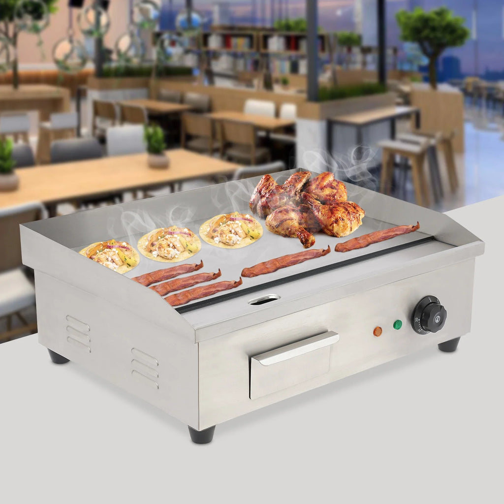 Electric Countertop Griddle Flat Top Grill 22 Inch F682