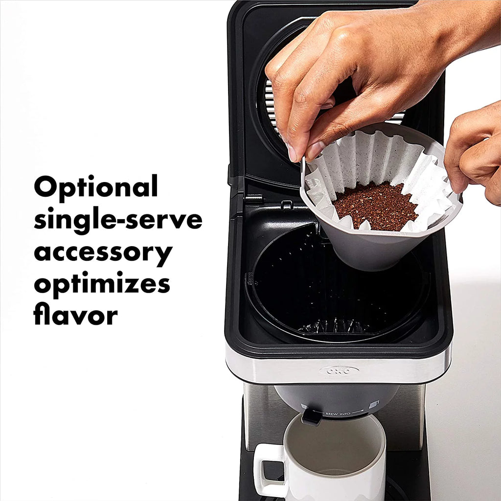 Stainless Steel 8 Cup Coffee Maker D415