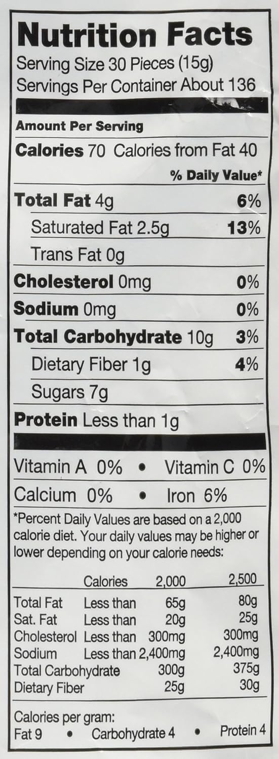Semi-Sweet Chocolate Chips, 72 oz Q179