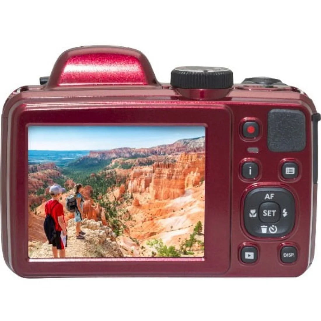 20.7MP Compact Digital Camera, Red S61978