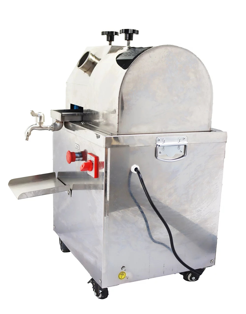 Electric Sugar Cane Ginger Press Juicer Stainless Steel 3 Rollers T580545