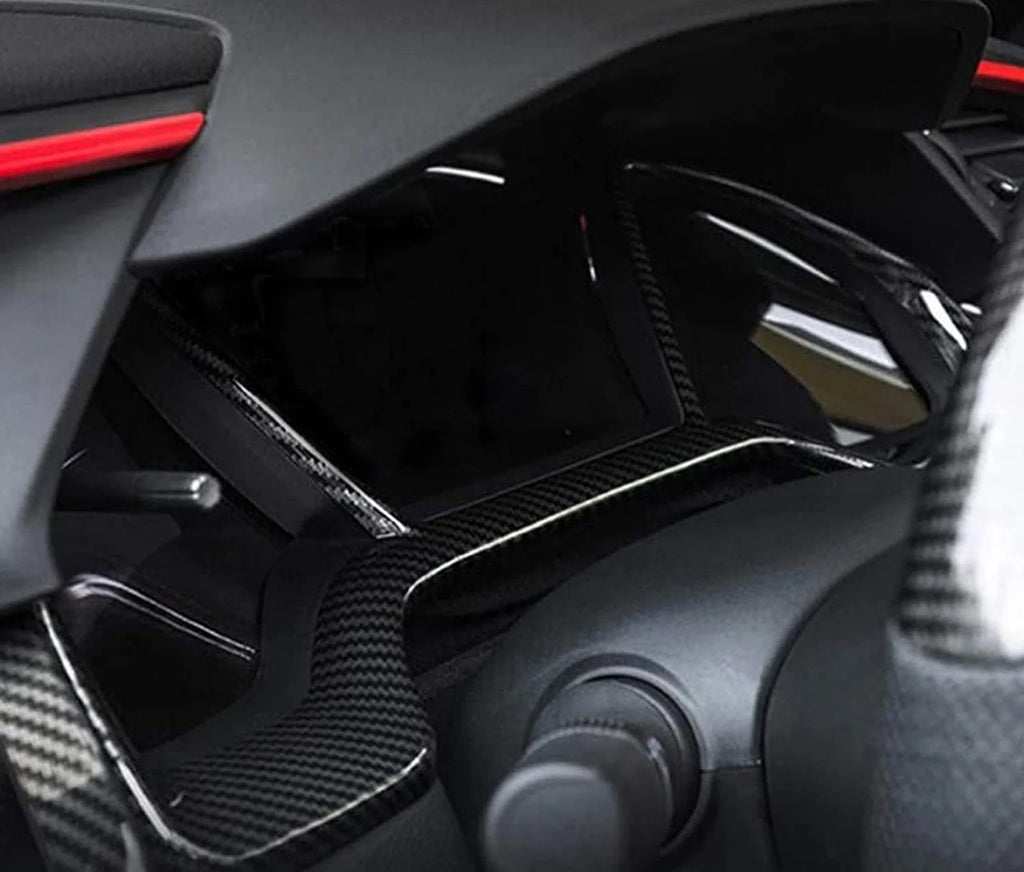 Interior Dashboard Trim Kit Carbon Fiber Pattern for Honda Civic 2016-2021 P199462