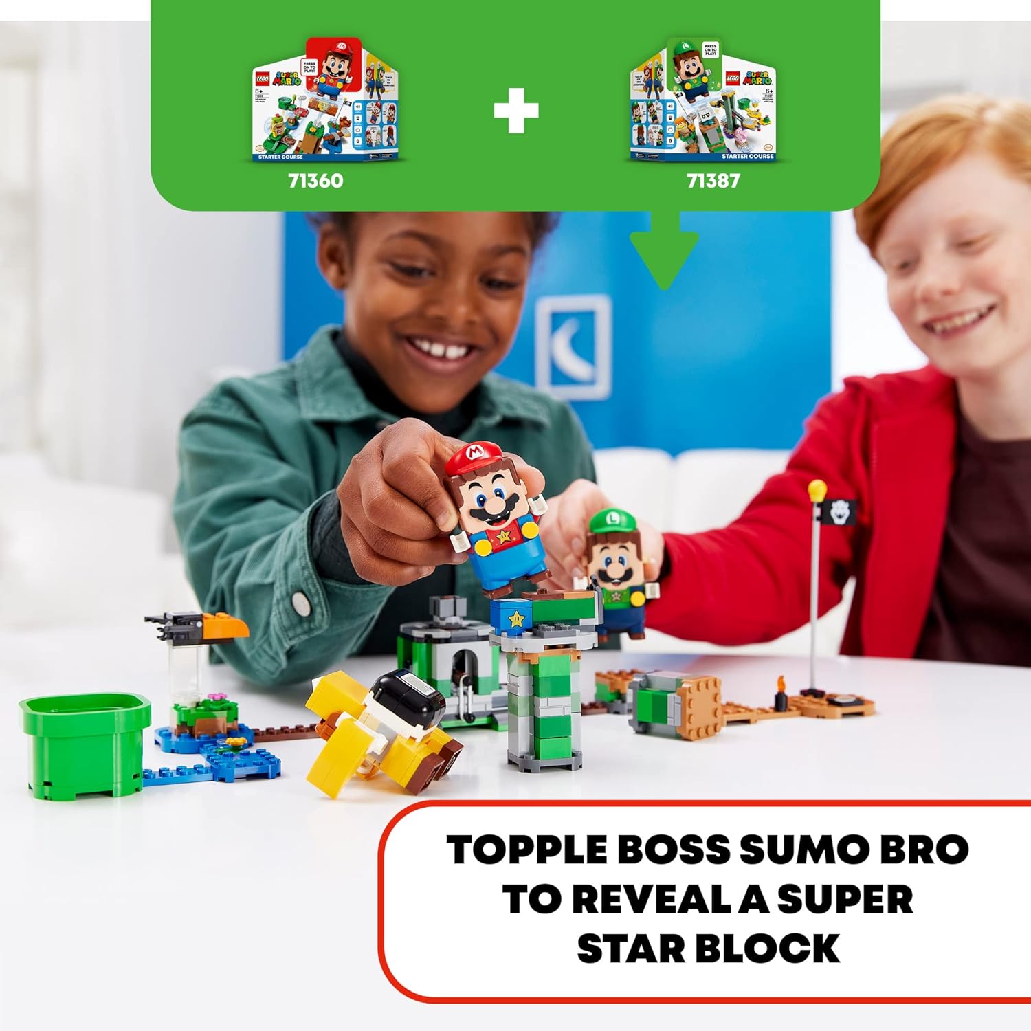 Boss Sumo Bro Topple Tower Expansion Set Building Kit (231 Pieces) Q88502