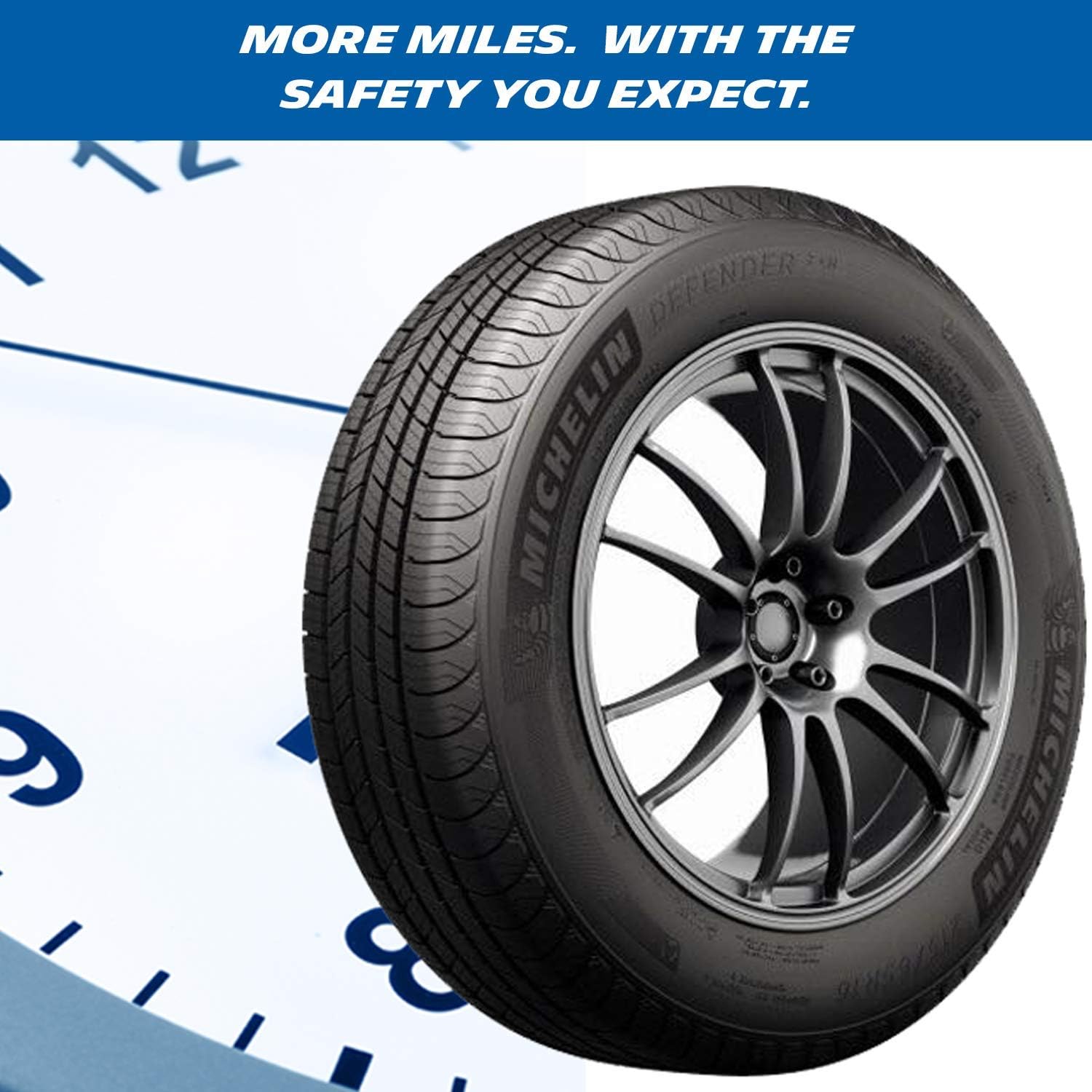 All-Season Radial Car Tire for Passenger Cars and Minivans, 195/65R15 O46380