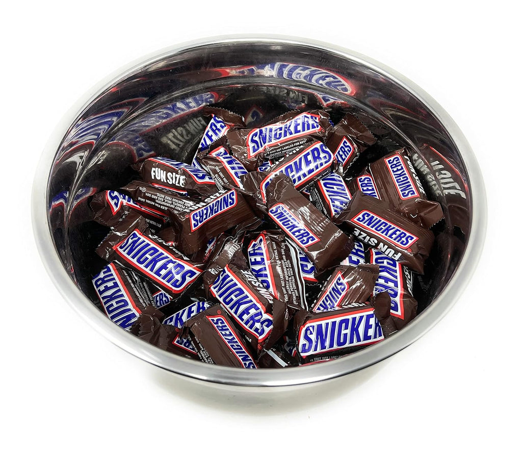 Chocolate Candy Bars Assorted Variety Individually Wrapped Resealable Bag 3 lbs Q866441