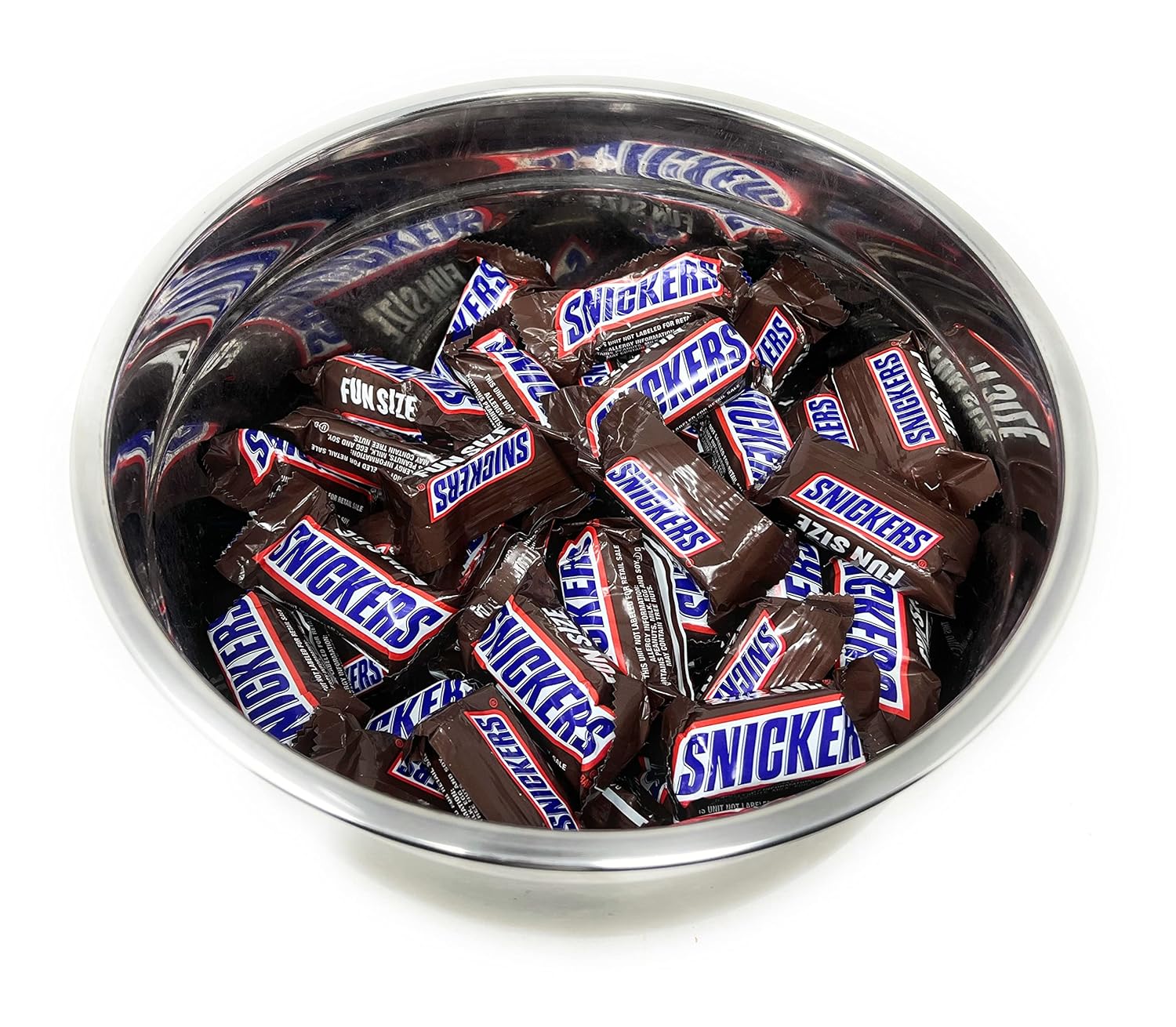Chocolate Candy Bars Assorted Variety Individually Wrapped Resealable Bag 3 lbs Q866441