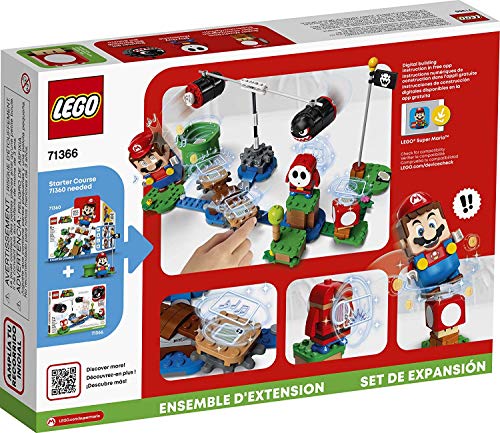 Super Mario Boomer Bill Barrage Expansion Set Building Kit (132 Pieces) F194