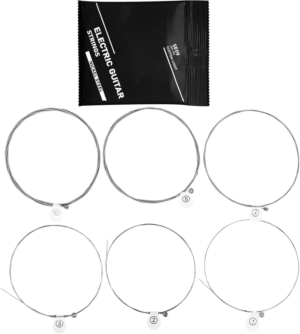 Electric Guitar Strings 6-Pack .009-.042 Nickel Wound C513887