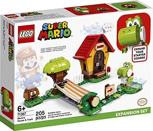 Mario’s House & Yoshi Expansion Set Building Kit, 205 Pieces U189919