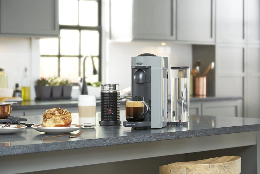 Coffee and Espresso Machine with Aerocinno, Gray R9040