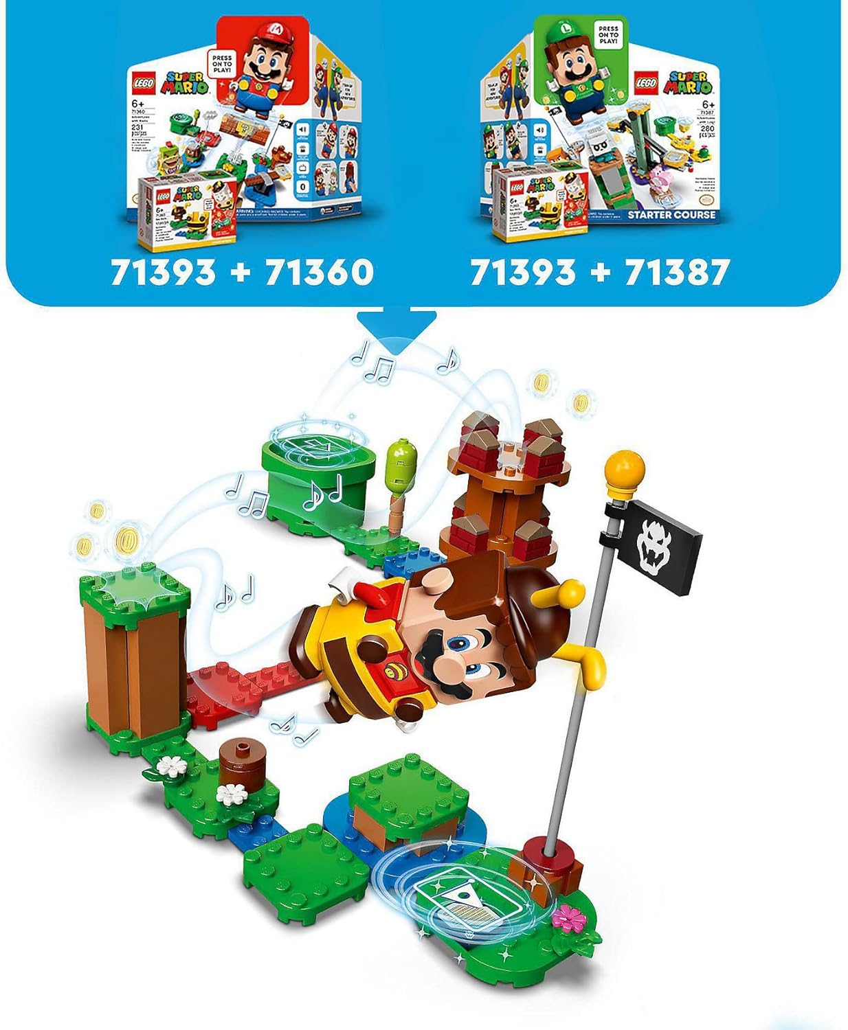 Bee Mario Power-Up Pack Building Kit Y409