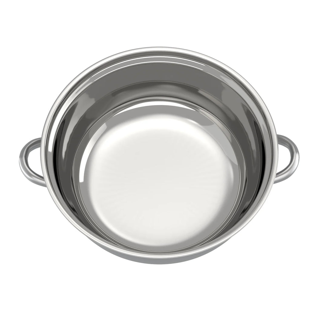 3 Tiers Steamer, 11" Stainless Steel Steaming Pot with Glass Lid G654