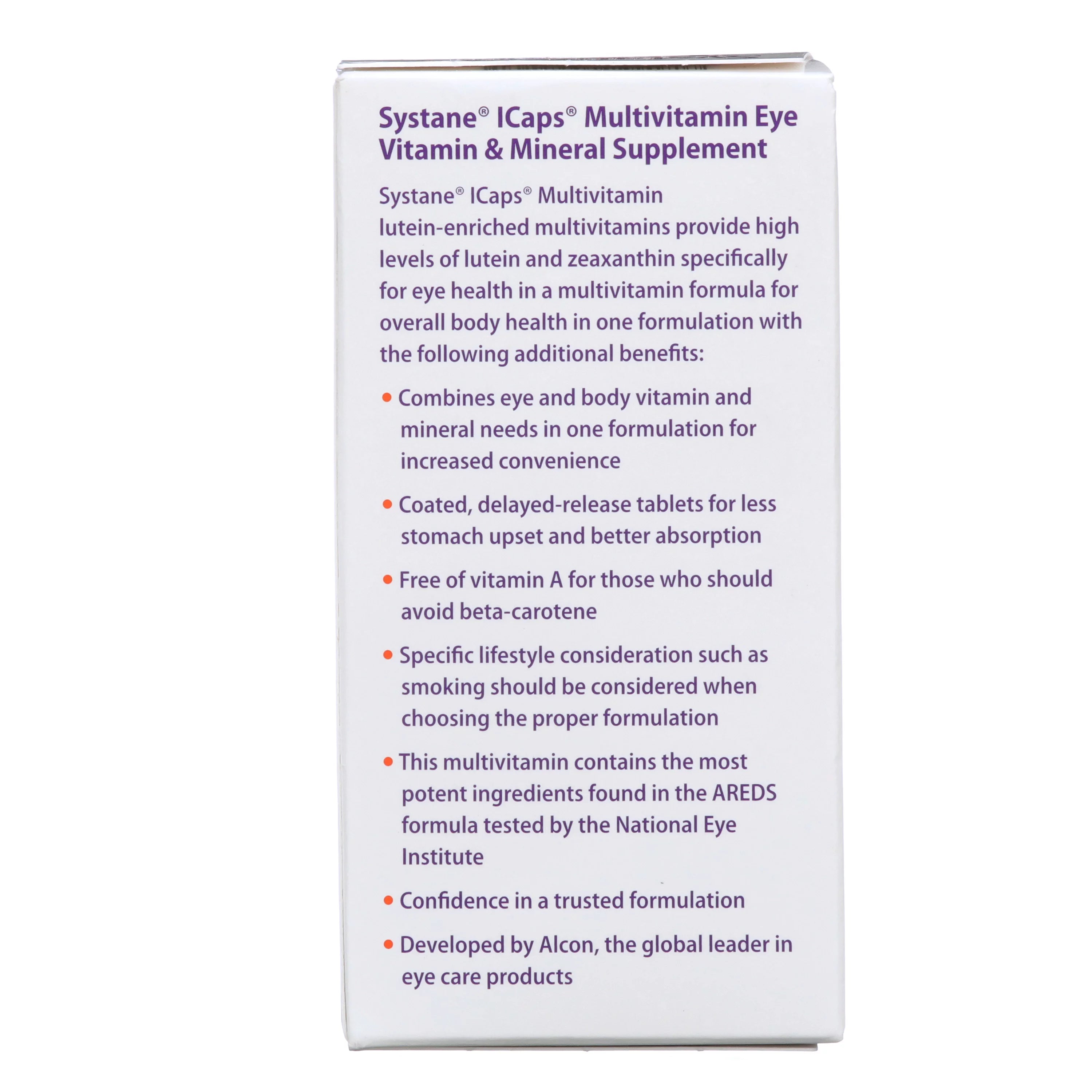 Multivitamin Eye Support Coated Tablets, 100 Count P325683