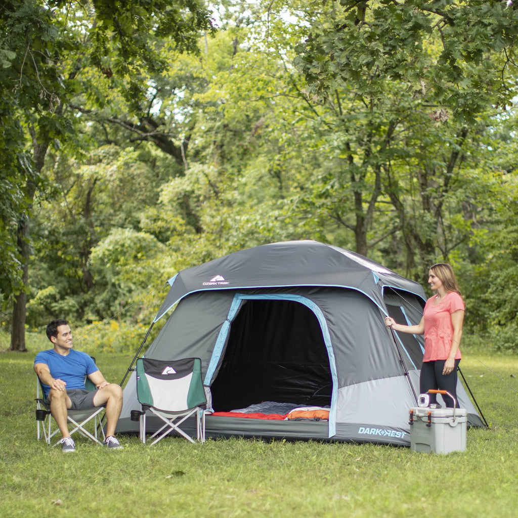 10' x 9' 6-Person Cabin Tent with Skylight Ceiling Panels B4011