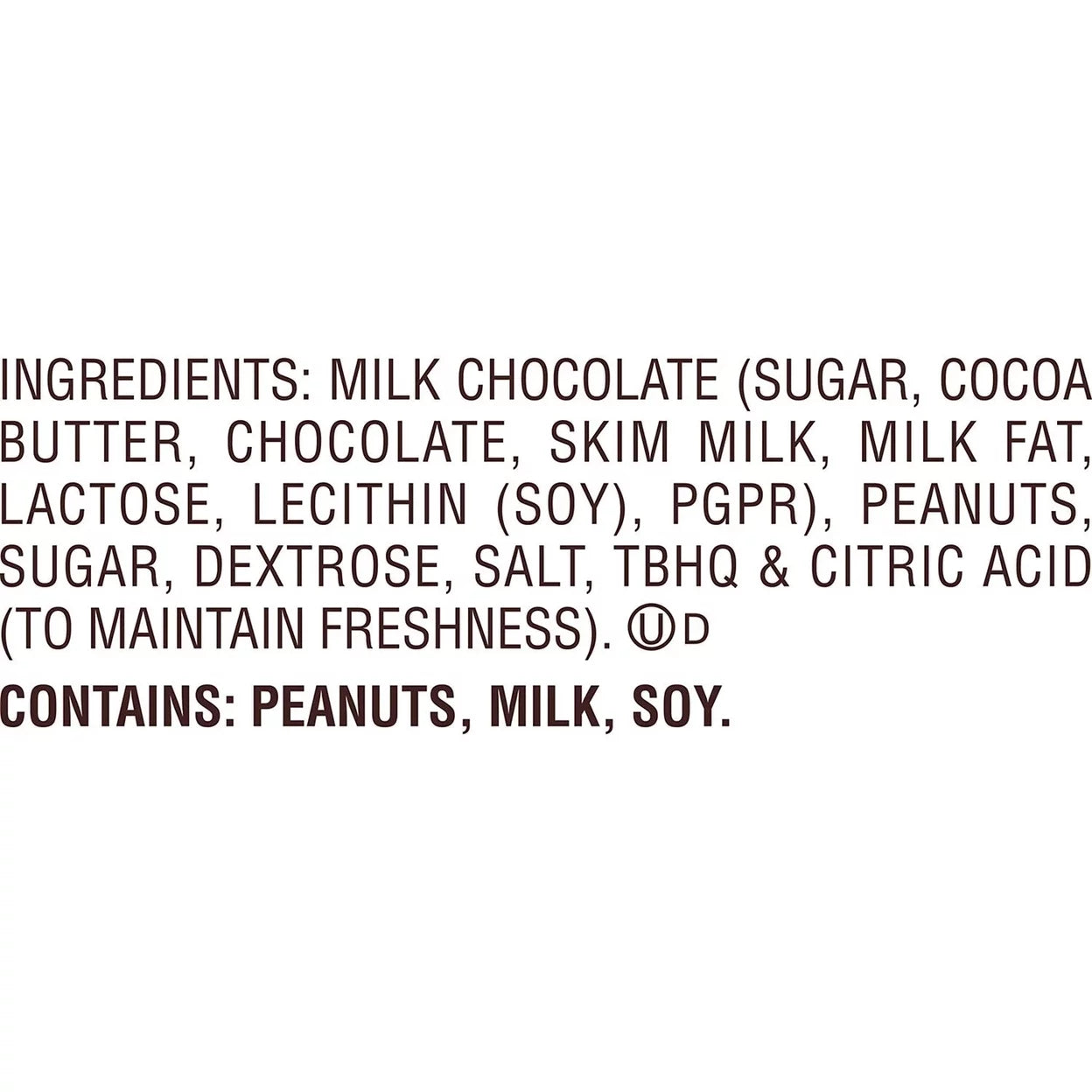 Milk Chocolate Peanut Butter Snack Size Cups Candy L53499
