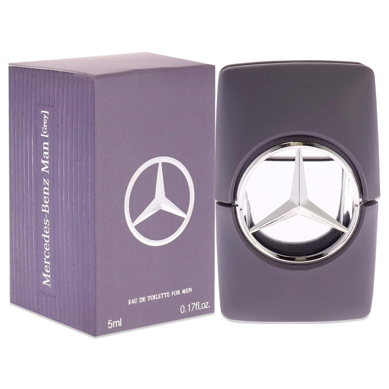Grey Perfume for Men - Amber Spicy Scent - 0.15 oz EDT Spray L74436