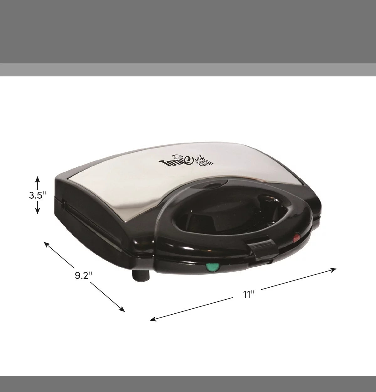 4-in-1 Waffle Maker, Indoor Grill, Sandwich Maker, Panini Press, Electric Griddle, Removable Non-Stick Plates H92613